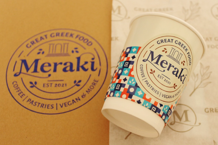 Complete Brand identity branding for Greek restaurant