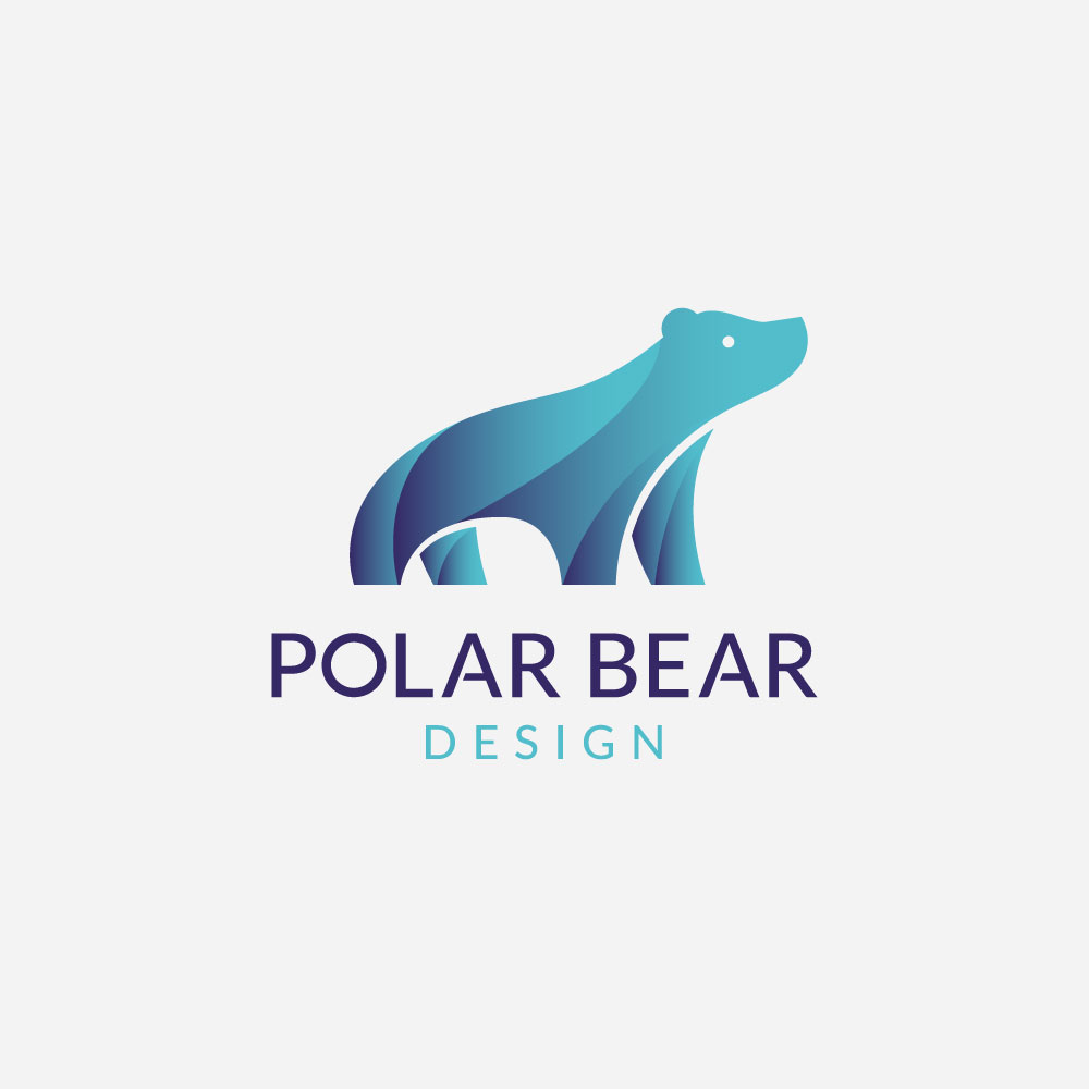 technology polar bear logo liza geurts