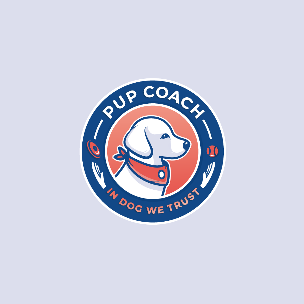 dog coaching logo by designer liza geurts